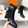 Leather Ankle Boots