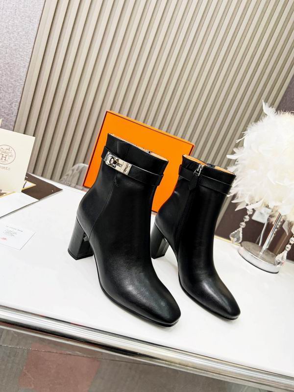 Leather Ankle Boots