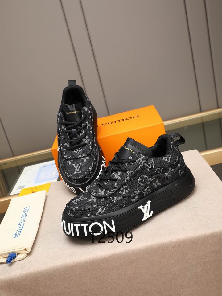 Black Chunky Sneakers