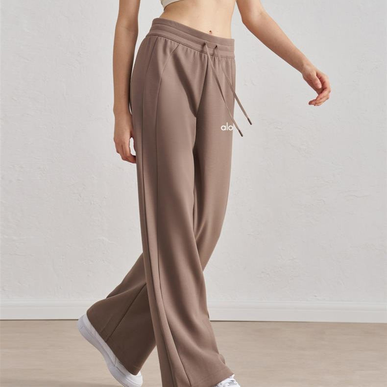 Wide-Leg Sweatpants