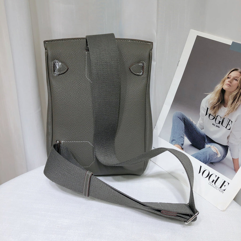 Togo Leather Chest Bag