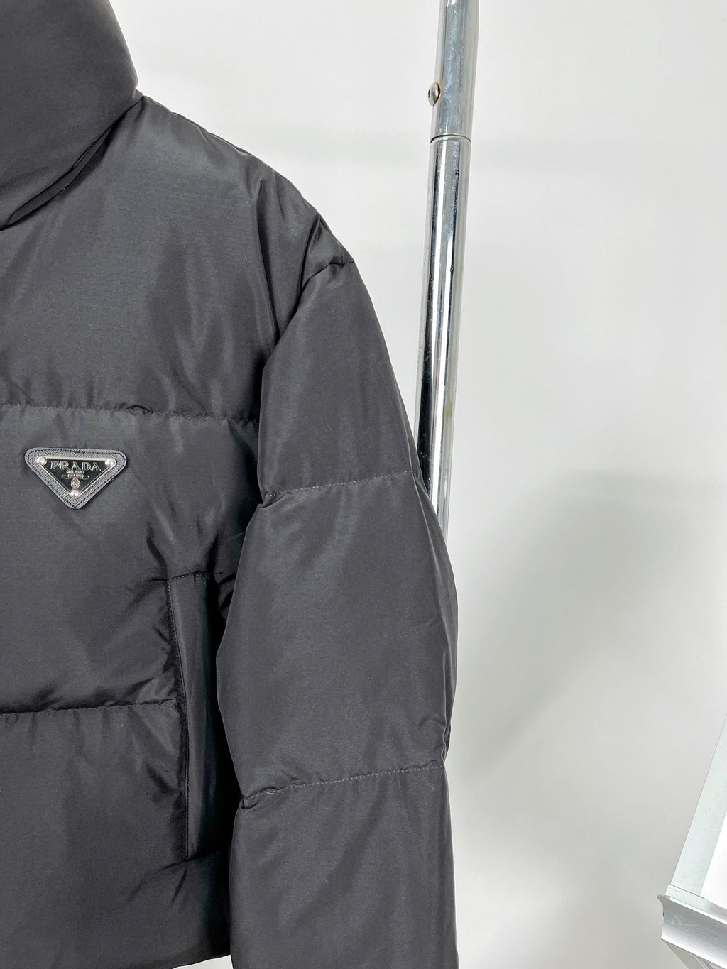 Short Black Down Jacket